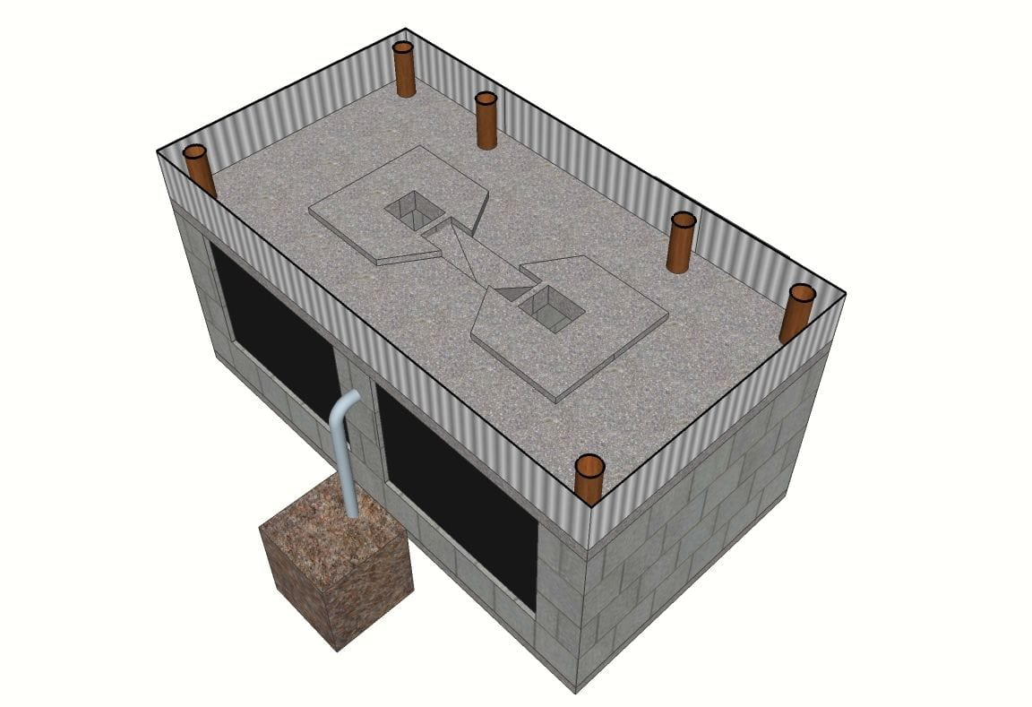 sketchup model top section uddt